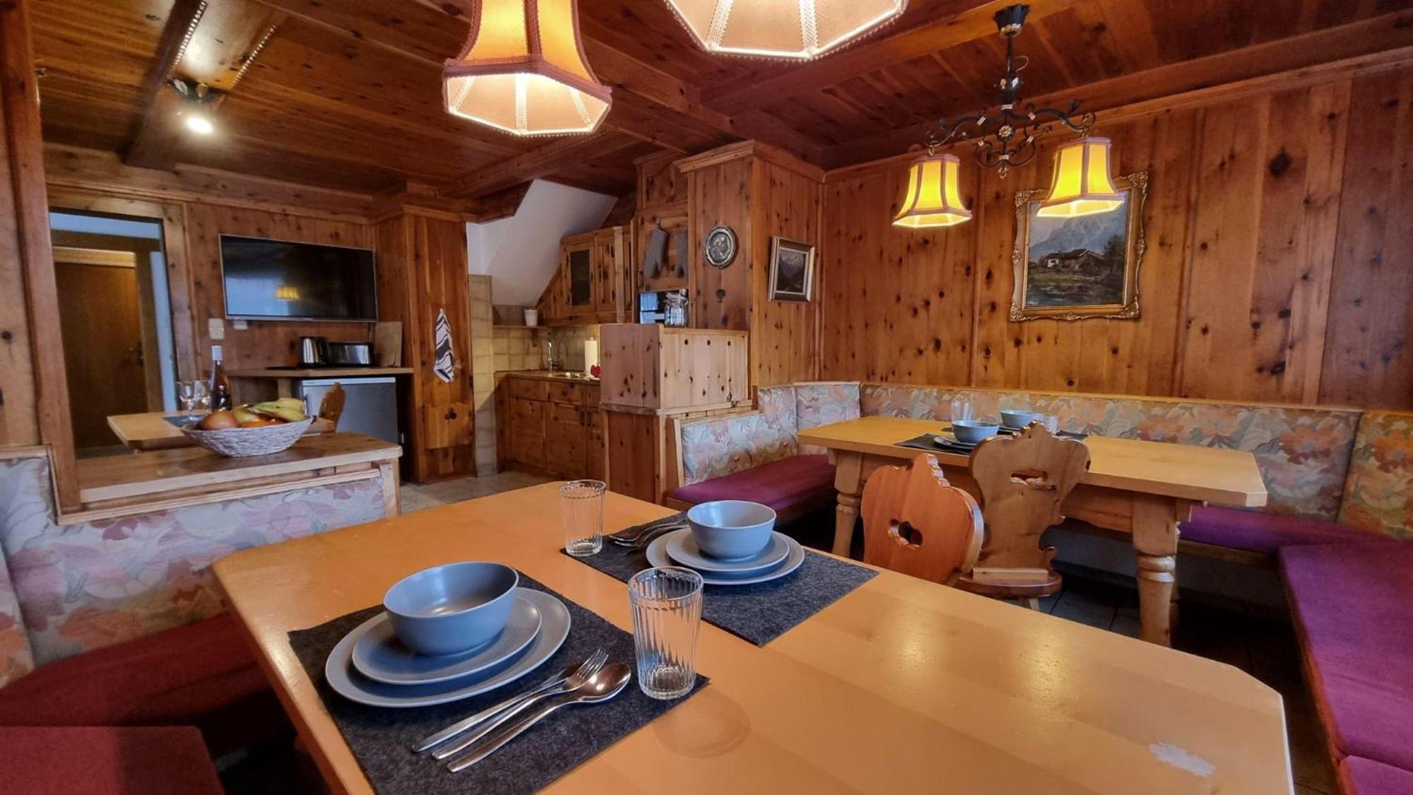 Ferienhaus Goldenes Landl Mittenwald Bagian luar foto